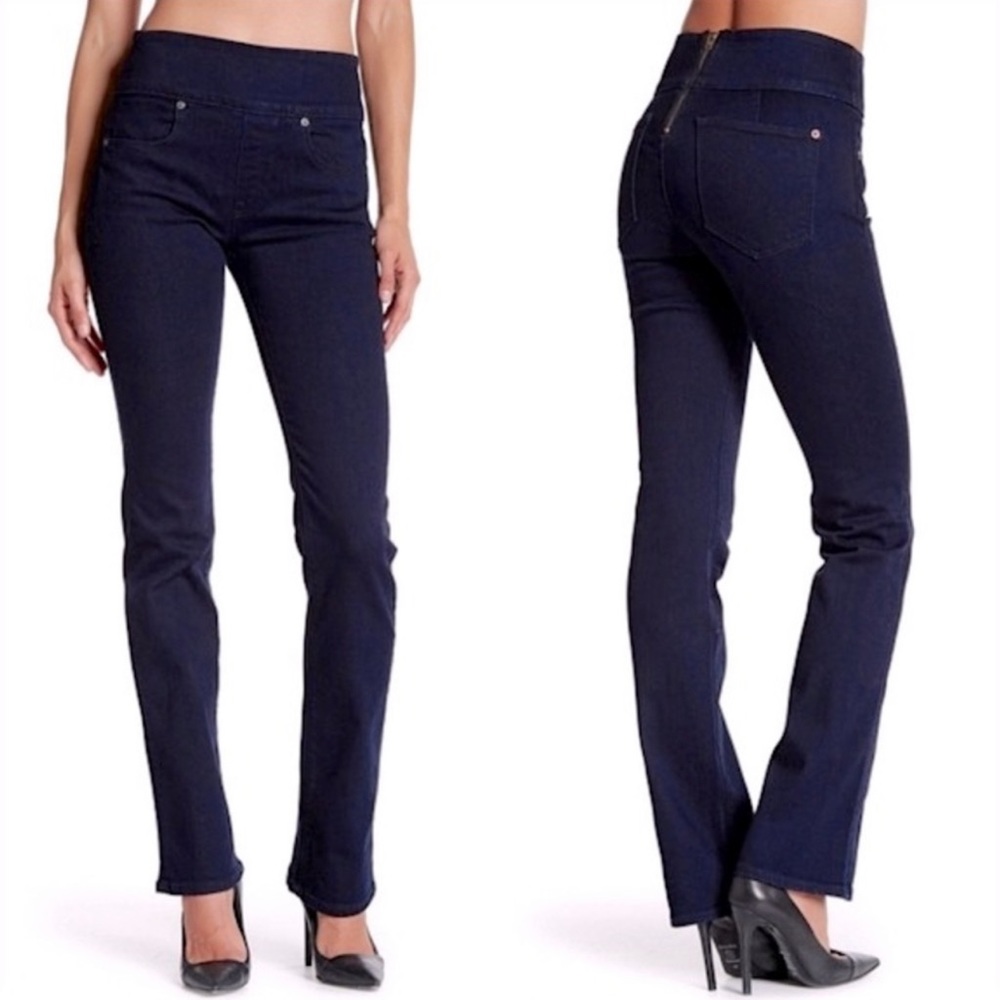 SPANX Women's Boot Cut Jeans - Dark Blue